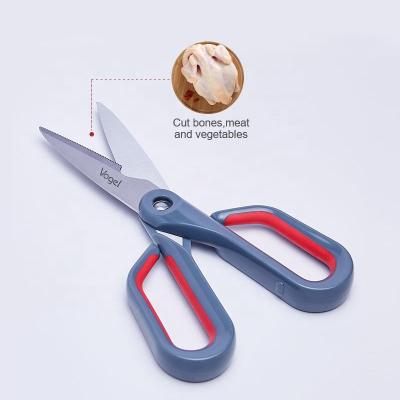 China High Quality Home Kitchen Scissors Universal Cutting Blade 8.5 Inch Thickness 2.0mm With Cutter Kitchen Shears for sale