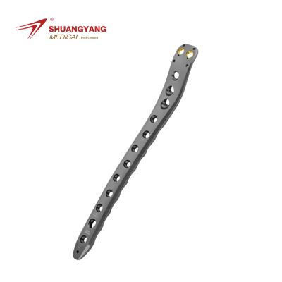 China Pure Titanium Femur Fracture Trauma LCP Compression Locking Plate Titanium Multiaxial Neck for sale