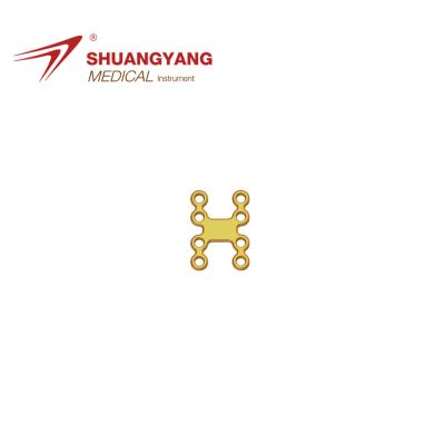 China Medical Pure Titanium Titanium Holes Integral Type , THORAX Rib Fixation Sternum Plate 8 Internal Reconstruction for sale