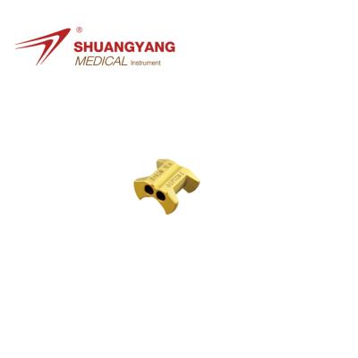 China 1.4 THORAX Bone Trauma Cerclage Fix Wireline Titanium Implant Connector Lock Hook Surgical Flat Implants for sale