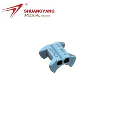 China Titanium Connector 1.9 Wire Orthopedics Titanium Implantable Fix Cable Accessory for sale