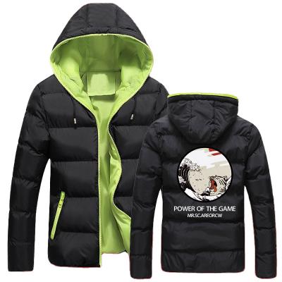 China Winter QUICK DRY Men's Fleece Thicken Large Size Comfy Hooded Waterproof Outdoor Light Weight Keep Warm Stripper Coat Men for sale