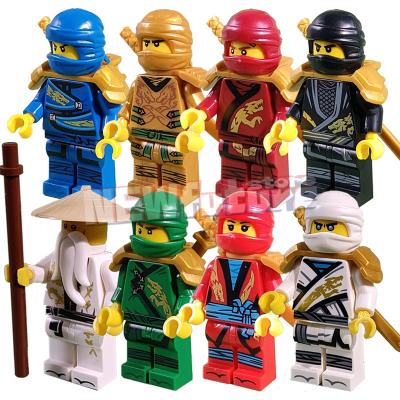 China Kid's Toy of NINJA Kai Jay Cole Zane Lloyd Master Wu Mini Building Block Figures Toy Bricks New 1000pcs/sets to build for sale