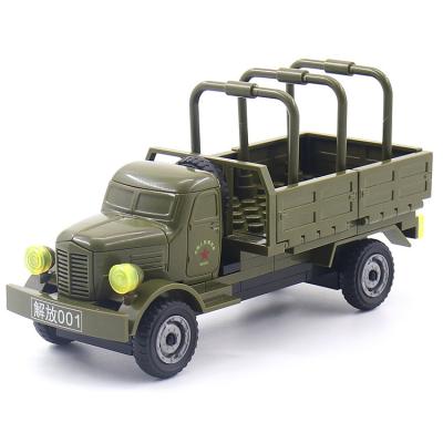 China DIY Building Brick Vehicle Commando Cowboy Jeeped Car SUV WW2 Soldiers Accessories Army Building Blocks Military Brick Sets Toys for sale