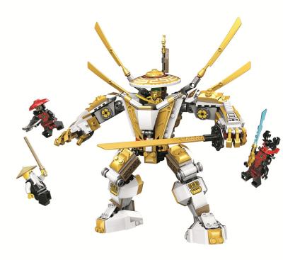 China DIY TOY 11492 Building Blocks Classic Golden Mech Educational Bricks Toys Sets Bricks Model For Kids Kits for sale