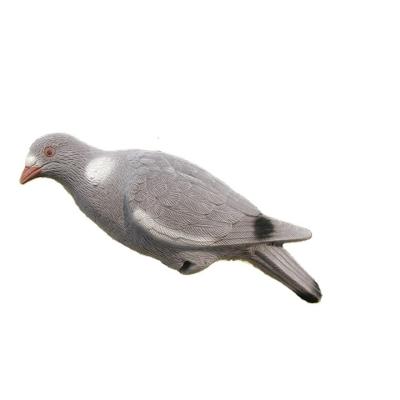 China Pigeondecoys animal bird repellent high quality artificial style waterproof flocking pigeon decoys bird reflector farm bird repellent for sale