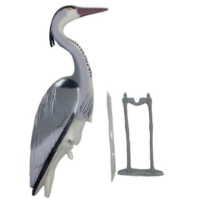 China Cheap and high quality waterproof plastic artificial heron ornaments for garden decoration for sale