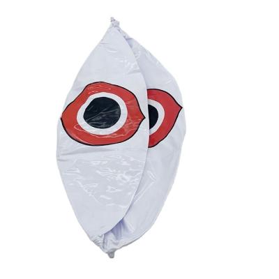 China Disposable 12inth Bird Repellent Balloons Scary Alert Eyes Balloons Bird Repellent Devices for sale