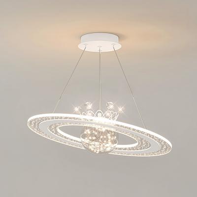 China 2022 Planet Chandelier Modern Minimalist Luxury LED Pendant Light For Living Room Restaurant Home Lighting Fixtures YSL5210 for sale