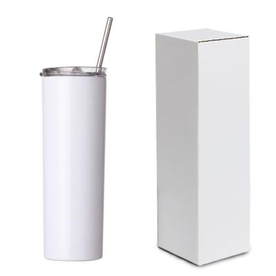 China Sustainable Hot Selling Sublimation Coated Stainless Steel 20oz Vacuum Tumbler , Vacuum Insulated Double Wall Straight Mug for sale