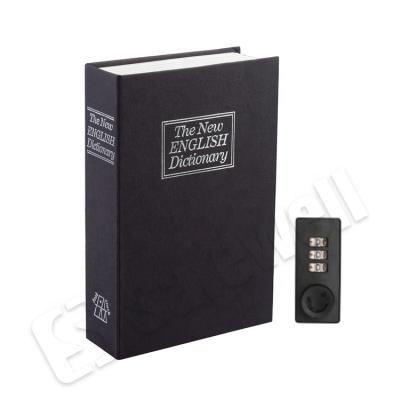 China Safewell BS0101C Secret Book Box Security Dictionary Book Safe Box with Lock and Dictionary Book Safe (H)180X(W)115X(D)55mm for sale