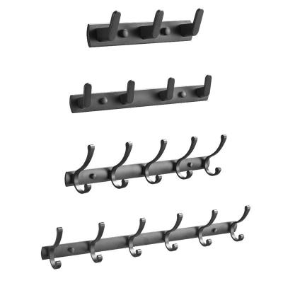 China Viable Hot Sale Wall Mounted Self Adhesive White Hook, Bedroom Living Room Coat Hooks, Bathroom Robe Hook for sale