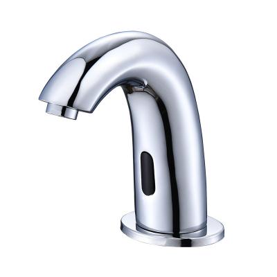 China Wholesale Brass Sense Faucets Factory Sensor Face Wash Faucet, Hotel Sense Faucet Brass Basin for sale