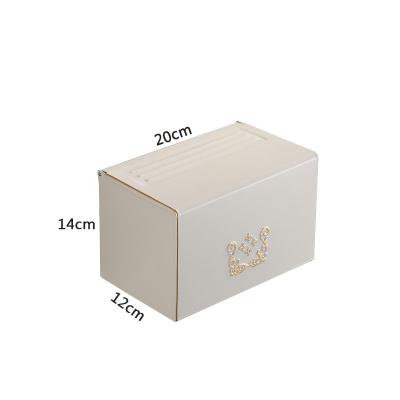 China Morden Cylinder Camera Folding Cell Phone Luxury Hidden Desktop Tissue Box, Round Wall Mounted Bathroom Tissue Box for sale