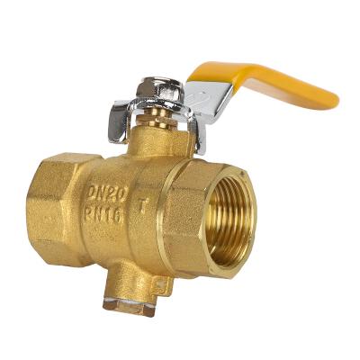 China General Low Price Guaranteed Quality Gauging Hot Explosion Proof Dn25 Ball Valve for sale