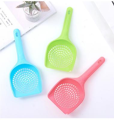 China Hot Sale Cat Poop Shovel Cat Cleaning Plastic Shovel at Viable Factory Pet Supplies Cat Litter Shovel for sale