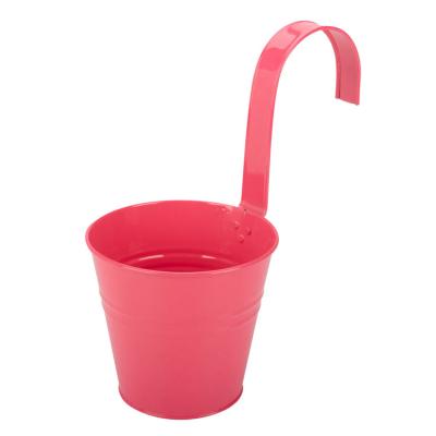 China 2019 Europe hot sale garden metal hanging flower pot for decoration for sale