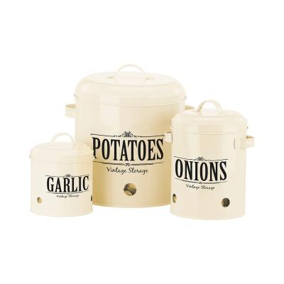 China Metal storage box potatoes/viable onions/garlic for sale