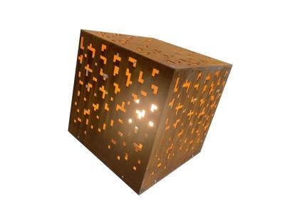 China Ourdoor Garden Corten Steel Lights for sale