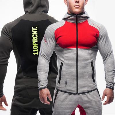 China NEW 2021 Wholesale Men's Anti-wrinkle men's sports suit brand clothing men's tracksuit zipper sets sweatshirt muscle men Hoodies for sale