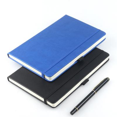 China A5 Hardcover Book 100% PU Cover Treeless Stone Paper Notebook With Elastic Band for sale