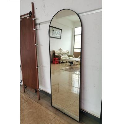 China Thick Back Panel Dining Room Traditional Contemporary Modern Decorative Bathroom MDF Wall Hanging Mirror for sale