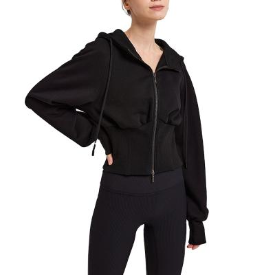 China 2022 Fashion Jacket Yoga Jacket Women's Long Casual Women's Breathable Jacket for sale