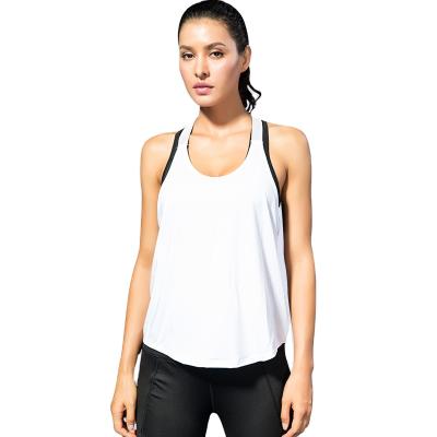 China Wholesale OEM Gym Stringer Vest Sleeveless Summer Workout Yoga QUICK DRY Tank Top For Women for sale