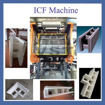 China Styrofoam machine for ICF insulated concrete 165m²; ³ /h for sale