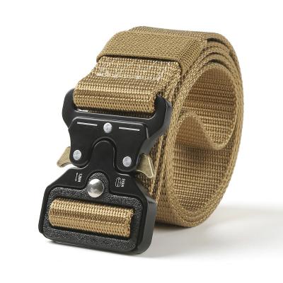 China Outdoor sports adult high quality tactical multifunctional nylon belt for men for sale