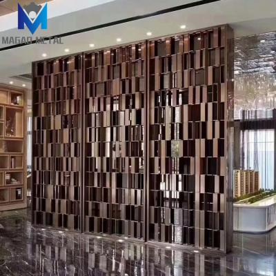 China Durable Minimalist Metal Panel Panel Partition Wall Reasonable Price Interior Room Divider for sale