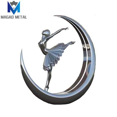 China Europe Large Large Sculptures For Sale Art Decoration Indoor Art Support Angel Craft City Outdoor Custom Europe Metal And Outdoor Durable for sale