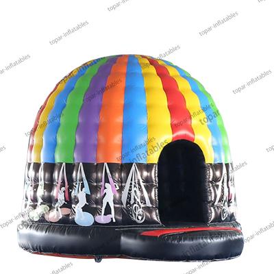 China Popular Environmental Protection Party PVC Mini Jumpers Inflatable Disco Bouncer Castle For Kids for sale