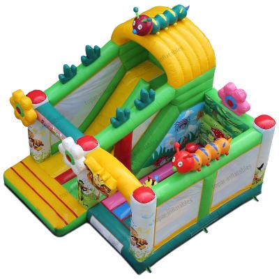 China Environmental protection fun air castle bouncy castle jumping inflatable trampoline sales for kids and adults for sale