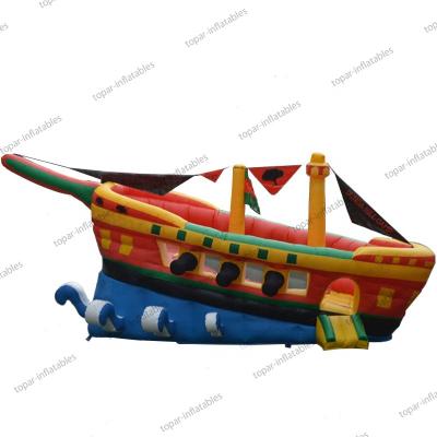 China 2021 Commercial Environmental Protection Pirate Bounce House Jumping Combo Castle Cheap Inflatable Bouncer For Kids for sale