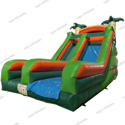 China Guangzhou Hot Selling Environmental Protection Summer Large Size Adult Blow Up Inflatable Water Slide For Kids for sale