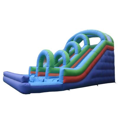 China Original high quality environmental protection new castle playground outdoor children's inflatable trampoline slide for sale