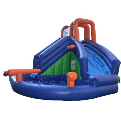 China Wholesale cheap outdoor inflatable slide and 2021 environmental protection small swimming pool for sale for kids for sale