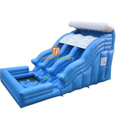 China China Waterslide Commercial Cheap Large Pool Inflatable Slide From Topar-Environmental Protection Factory For All Ages for sale