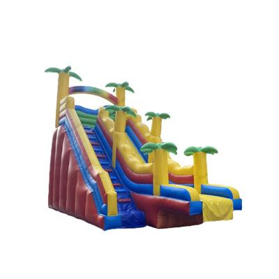 China 2021 Hot Sale Environmental Protection Commercial Inflatable Water Slide Lovely Hot Inflatable Slide Outdoor Inflatable Slide for sale