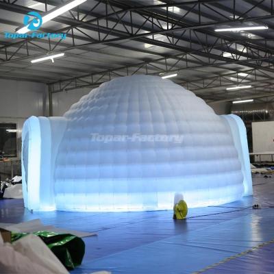 China Environmental protection Mini Outdoor Event /Wedding inflatable bar tent dome for wedding for sale