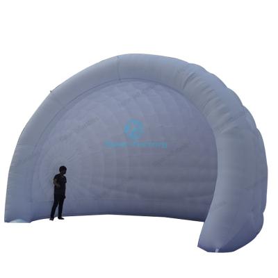 China Environmental protection factory led cover portable tent inflatable stage dome for outdoor for sale