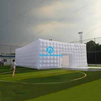 China New Outdoor Waterproof Led Modular Wedding Event Party Inflatable Tent With Windonw for sale