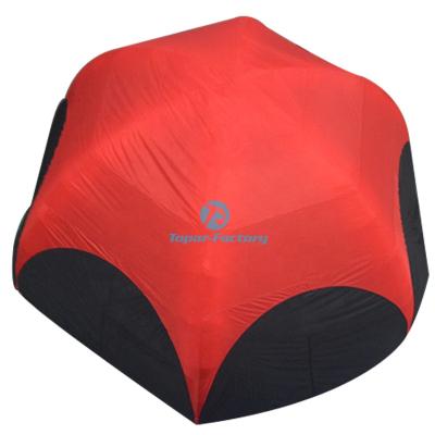 China Environmental protection factory promotion inflatable gazebo tents waterproof red inflatable spider tent for grand event for sale