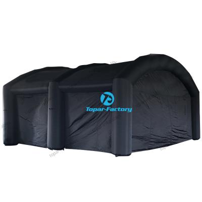 China Outdoor Environmental Protection Comercial Garage Booth China Inflatable Car Tent For Tents for sale