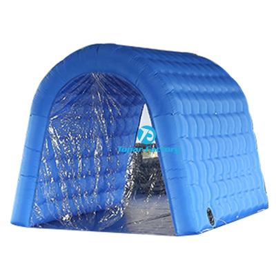 China Environmental Protection Factory Movable Inflatable Medical Disinfection House Tent / Booth Channel Sanitization for sale