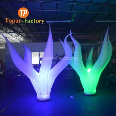 China Wholesale Topar-inflatable environmental protection led light beauty outdoor inflatable seaweed for decoration event for sale