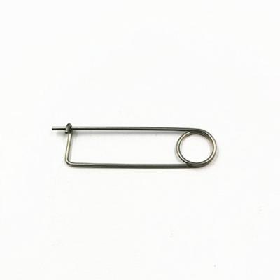 China Carbon Steel Customized Stainless Steel Spring Clip Spring Wire Safety Pins for sale