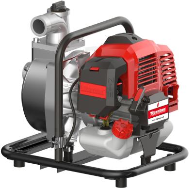 China Cast Iron 43cc Gasoline Water Pump 2 Stroke , Single Cylinder for sale