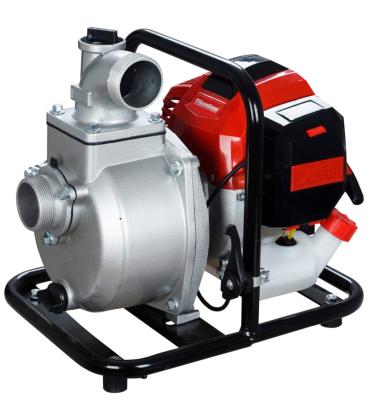 China Cast Iron 42.7cc Gasoline Water Pump 1 Inch Pump 2 Stroke For Agricultural Irrigation for sale